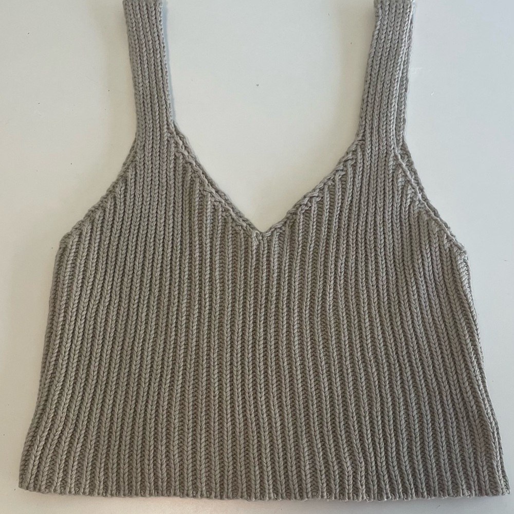 Ozma Women's Cableknit Top Size Large